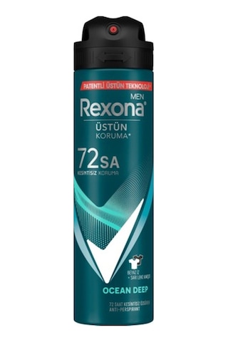 Men Erkek Sprey Deodorant Invisible Ocean Deep 72 Saat Kesintisiz Üstün Koruma 150 Ml