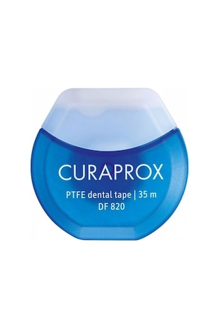 Curaprox DF 820 PTFE Teflon Diş İpi 35 M