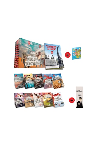 2. Sınıf Hikaye Kitabı Seti Model Yayınları Bir Dinozor Macerası + 2. Sınıf Test Kitabı + Kişiye Özel İsimli Harry Potter Kitap Ayracı