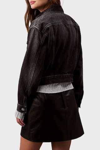 Calvin Klein Bayan Kot Ceket Lv047b741g Rdd Siyah Siyah