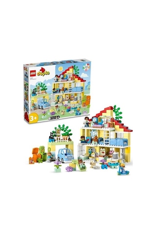 LEGO® DUPLO® Kasabası 3’ü 1 Arada Aile Evi 10994 3+ Eğitici Oyuncak Yapım Seti - 218 Parça
