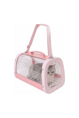 M-pets Honey Kedi Ve Küçük Irk Köpekler İçin Taşıma Çantası 59.1x38.1x35.4 Cm Pembe