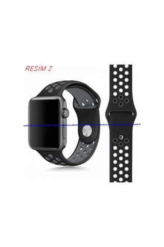 Apple Uyumlu Watch 2 42 MM Silikon Sport Kordon Kayıs