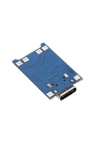 Robocombo Tp4056 Lipo Li-Ion Pil Şarj Modülü 1S 3.7V Type-C Pil Şarj Devres