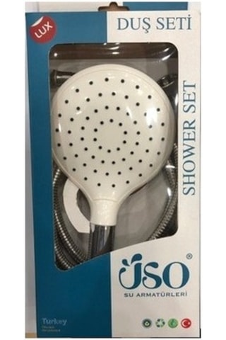 Üso Garden Mafsallı Duş Seti Siyah Diğer