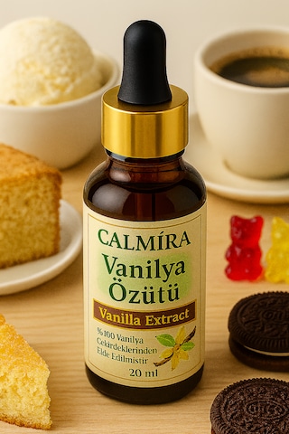 Calmira Vanilya Özütü Ekstraktı 20 Ml - Vanilla Extract