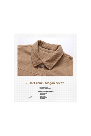 Yakalı Erkek Günlük Kadife Ceket Siyah