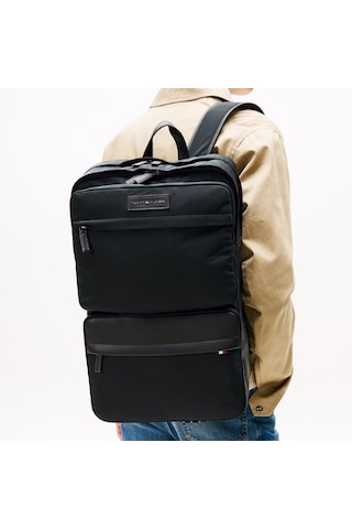 Tommy Hilfiger Erkek Sırt Çanta Am0am13616bds Siyah