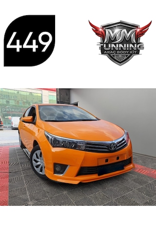 Mmtunning Toyota Corolla 2014-2015 Makyajsız Ön Ek Mmtunning Toyota Corolla 2014-2015 Makyajsız Ön Ek