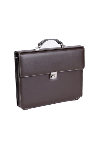 2K Fermuarlı Hesap Makineli Organizer Ajanda Tarihsiz 20x28 CM Kareli Defterli Ürün Ölçüsü 28x34,5 CM Kahverengi