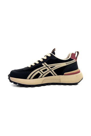 Guja 25k501-2 Erkek Bağcıklı Kalın Taban Sneaker Ayakkabı Siyah