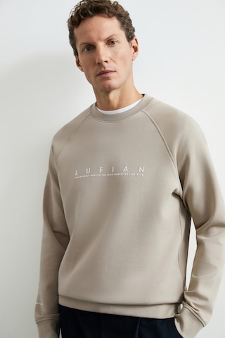 Lufian Cooper Erkek Sweatshirt 112030198 Bej