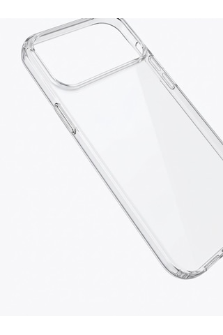 Iphone 17 Pro Uyumlu Sert Şeffaf Sararmaz Kılıf