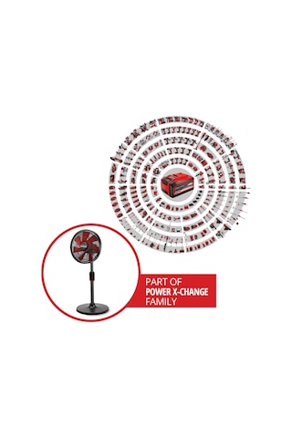 Einhell GE-CF 18/320 P Li - Solo Akülü Vantilatör (Akü ve Şarj Hariç) - 3408071