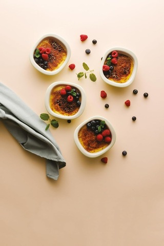 Balance Seramik 4 Parça Ramekin Kasesi 0,20 L Çok Renkli