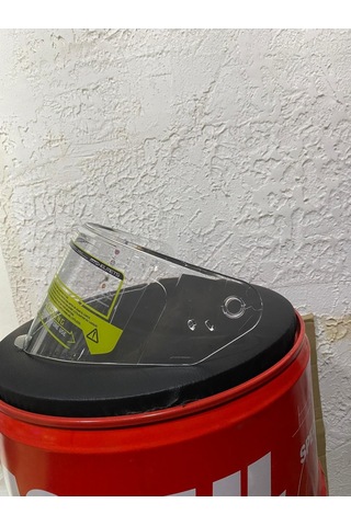 M-910 Kask Camı Siyah-şeffaf