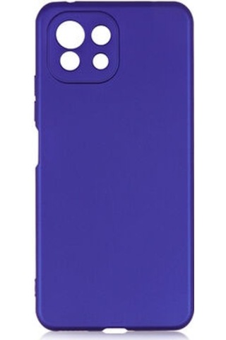Xiaomi Mi 11 Lite Kılıf Esnek Yapılı İnce Slim Silikon Kapak Ryc/premier Lacivert