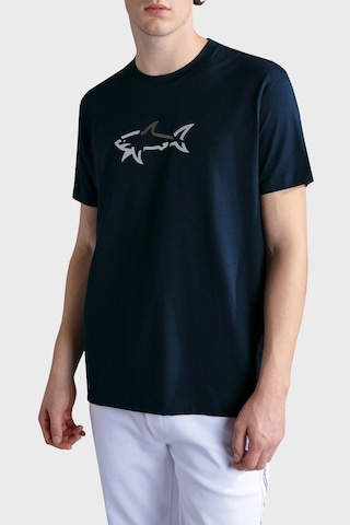 Paul & Shark Erkek T Shirt 24411085 013 Lacivert Lacivert