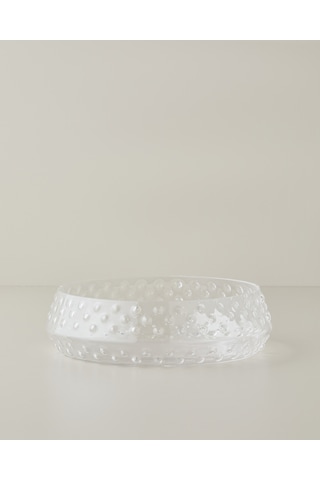 English Home Bubbles Cam Kase 23x7 Cm Şeffaf Şeffaf