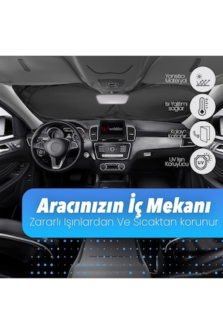 Toyota Corolla 1.5 Flame X-pack Multıdrıve Saraca Uygun Oto Ön Cam Güneşliği