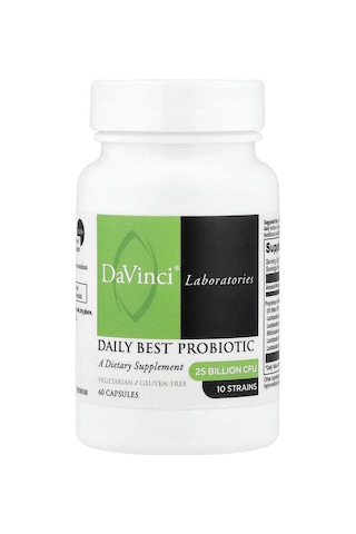 Davinci Laboratories, Daily Best Probiotic, 25 Billion Cfu, 60 Capsules