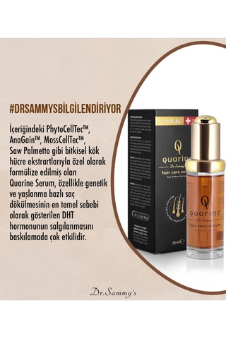 Dr. Sammy's Quarine Onarıcı Premium Saç Serumu