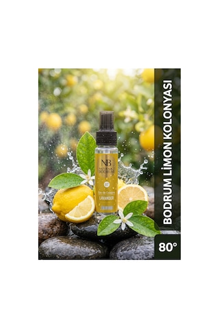 Lemon Klasik Limon Kolonyası 60 Ml Sprey Başlıklı 6'lı Paket 80 Cep Boy Toptan Set