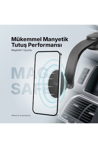 Ttec 2TT38 Easydash Pro M Magsafe Uyumlu Araç Içi Telefon Tutucu