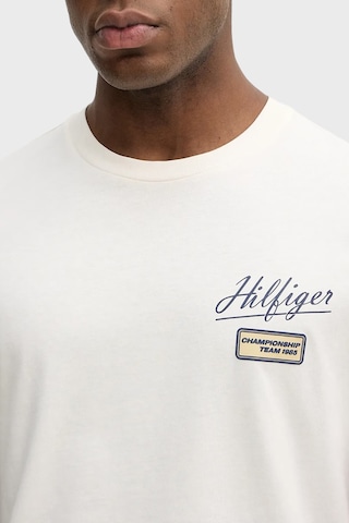 Tommy Hilfiger Erkek T Shirt Mw0mw41471 Z00 Açık Bej Açık Bej