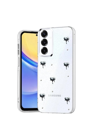 Samsung Galaxy S25 Fiyonk Desenli Kapak - Desen 1
