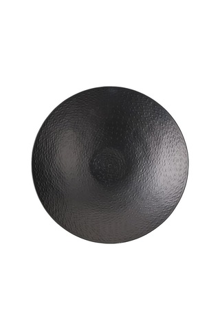 Porland Sia Siyah Ayaklı Kase 37x19cm Genel