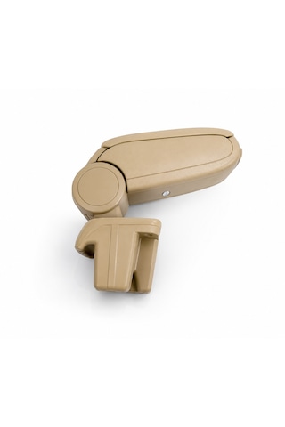 Paspro Ford Focus 3 Kol Dayama Bej Usb'li Kolçak 2010-2018 Uyumlu Deri Kaplama Saklama Bölmeli