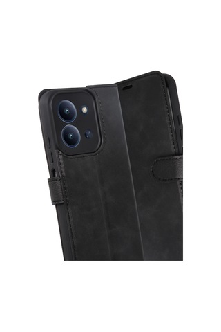 Storeşahin Redmi 15c 4g Trend S Plus Kapaklı Kılıf - Siyah Shn0720