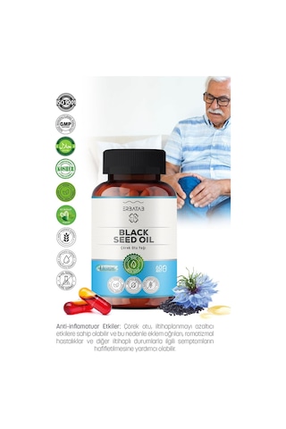 Erbatab Çörek Otu Yağı 60 Kapsül