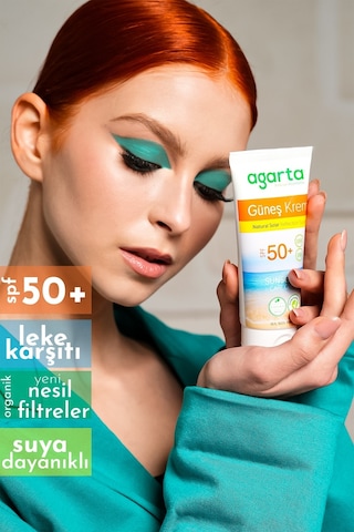 Agarta Doğal Güneş Kremi SPF50+ 100 ML