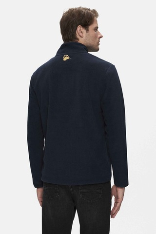 Ucla Gremıo Lacivert Polar Nakışlı Standard Fit Erkek Sweatshirt Lacivert