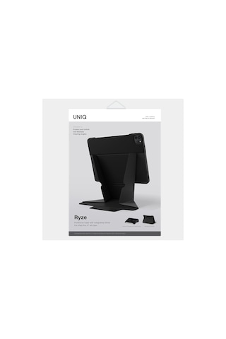 Apple Uyumlu iPad Pro 11" 2022 M2 Tablet Kılıf Ryze Serisi Standlı 360º Dönme Özellikli Katlanabilir Tasarım Kılıf