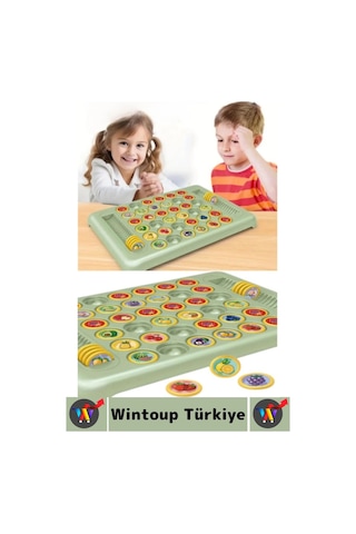 Çocuk Hafıza Dikkat Mantıksal Düşünme Sosyalleşme Beceri Geliştiren Eğitici Hafıza Eşleştirme Oyunu