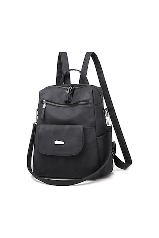 Zhenli Kadın Sırt Çantası Zl0290 - Siyah 40g Geo Black