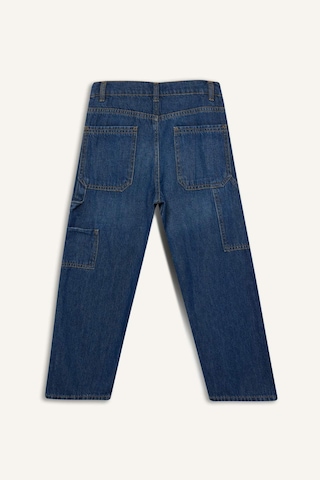 DeFacto Erkek Çocuk Wide Leg Geniş Bol Paça Jean Pantolon C4539A824AUNM28 Mavi