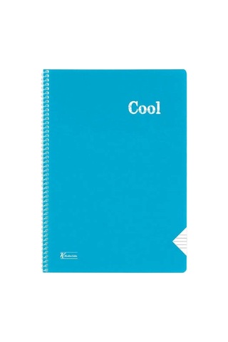 Keskin A4 96yp.çizgili Pp Kp.spiralli Cool Defter