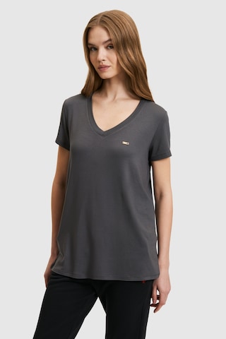 U.S. Polo Assn. U.s. Polo Assn. Kadın Antrasit Tişört Basic 50323448-vr006