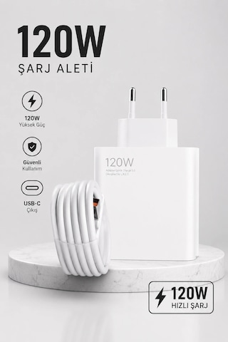Znv Zenvia Mey İthalat Turbo Hızlı Şarj Destekli 120w Usb-c Şarj Seti Znv2025 Cmn