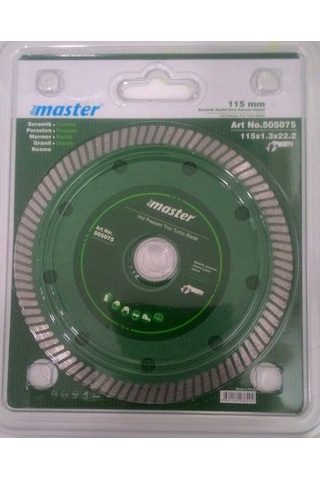 Master Granit Porcelen Seramik Mermer Hassas İnce Kesici 115Mm