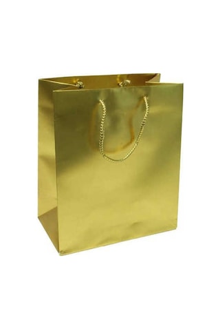 11X11 Cm Gold Renk Tutma Ipli 50 Li Mini Karton Çanta 11X11 Cm Gold Renk Tutma Ipli 50 Li Mini Karton Çanta