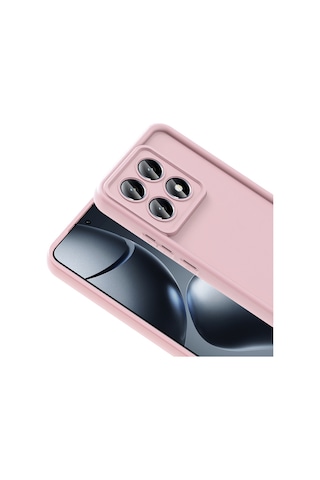 Xiaomi 14t Pro Kılıf Kamera Korumalı Zore Ananas Kapak Siyah