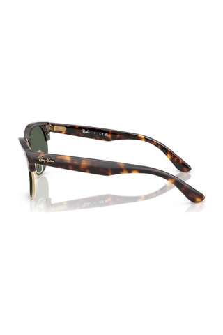 Ray-Ban Rbr 0504s 1359vr 54 Clubmaster Reverse Unisex Oval Kırçıllı Kahverengi Kombine Güneş Gözlüğü Kahverengi