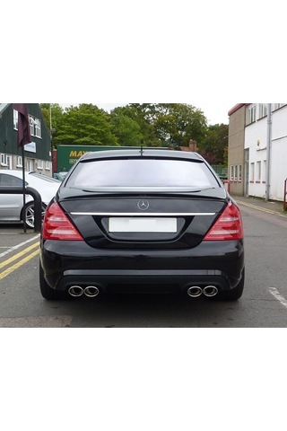 Mercedes W221 Uyumlu Yedek Parça Amg Spoiler Boyasız Plastik