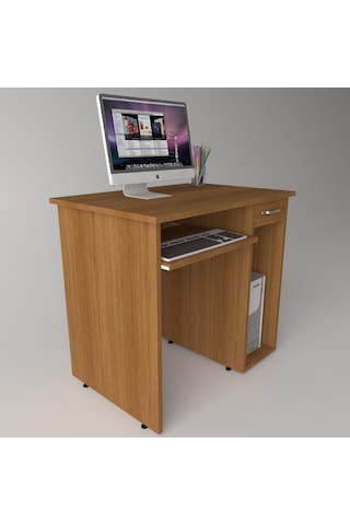 Modüler Dünyası - Bilgisayar Masası Çekmeceli N11.1494 Teak