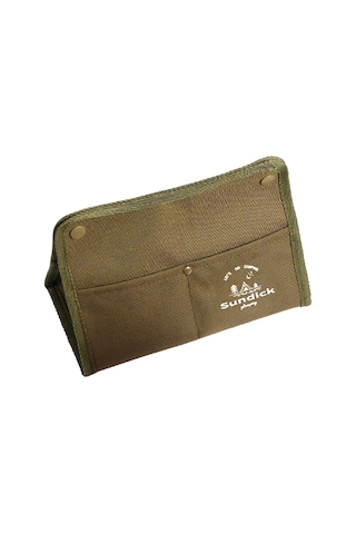 Sundick Taşınabilir Doku Tutucu Su Geçirmez Seyahat Peçete Yeşil